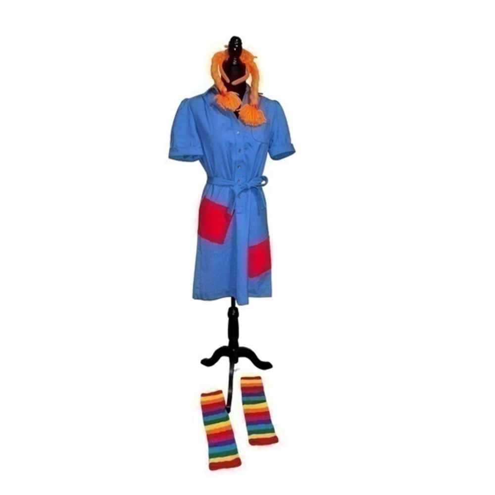 Rag Doll Fancy Handmade Dress and 
Accessories